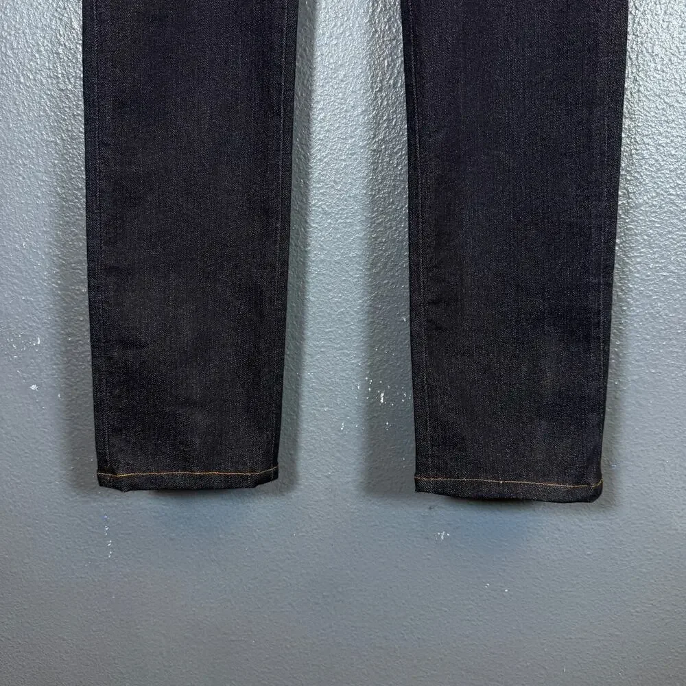 Angelo Marani Glam 40(27/28) women’s blue denim jeans Made In Italy